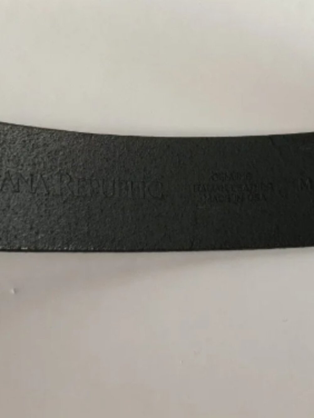 MEDIUM Minimalist Black LEATHER Belt Matte Silver tone Sleek Square Buckle - Picture 7 of 7